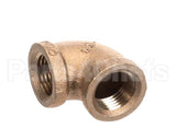 4730-011-42-96 Jackson Elbow, Brass 1/2 90 Deg