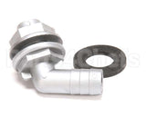 4730-011-45-21 Jackson Fitting Bulkhead Elbow 45Deg. 1/2 N