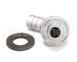 4730-011-45-21 Jackson Fitting Bulkhead Elbow 45Deg. 1/2 N