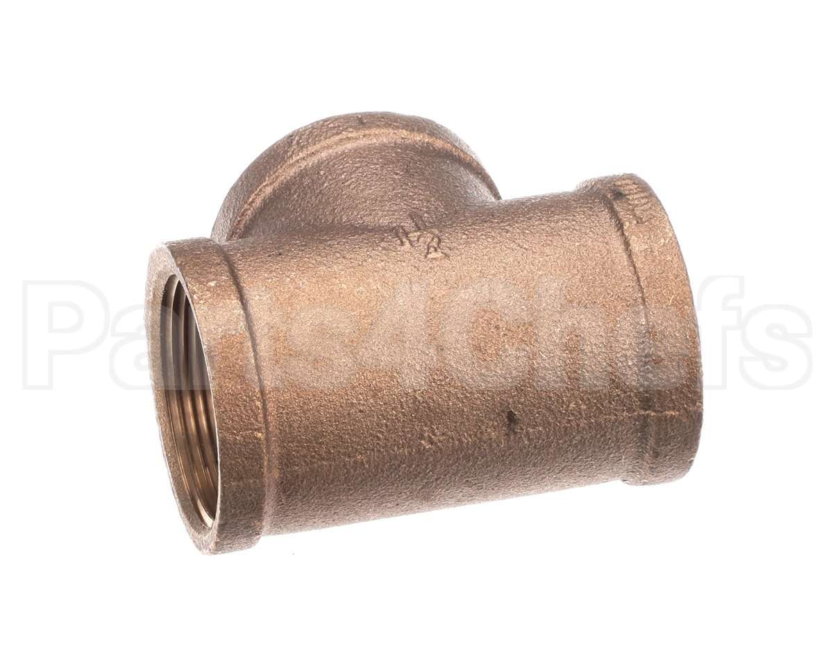 4730-011-69-93 Jackson Tee, 1 1/2 Brass