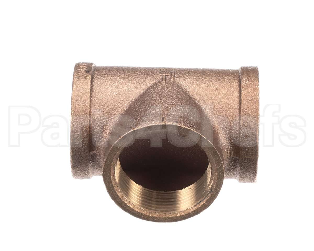 4730-011-69-93 Jackson Tee, 1 1/2 Brass