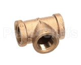 4730-211-27-00 Jackson Tee, 1/2 Brass