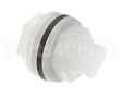 4730-609-05-00 Jackson Plug Bulkhead W/Gasket Plastic Soli