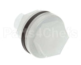 4730-609-05-00 Jackson Plug Bulkhead W/Gasket Plastic Soli