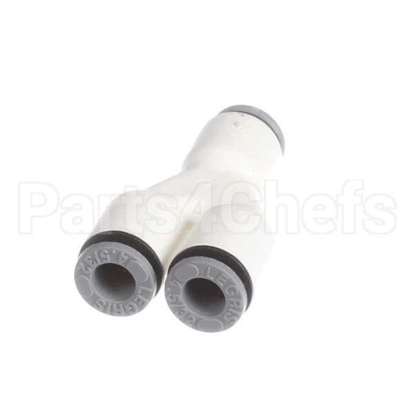 47565.0000 Compatible Bunn Divider, Two Way 5/32 Tube Push To Conn