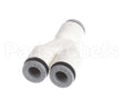 47565.0000 Bunn Divider, Two Way 5/32 Tube Push To Conn
