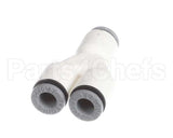47565.0000 Bunn Divider, Two Way 5/32 Tube Push To Conn