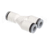 47565.0000 Bunn Divider, Two Way 5/32 Tube Push To Conn