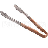 4781260 Compatible Vollrath Tongs, Scallop, 12", Tanhdl