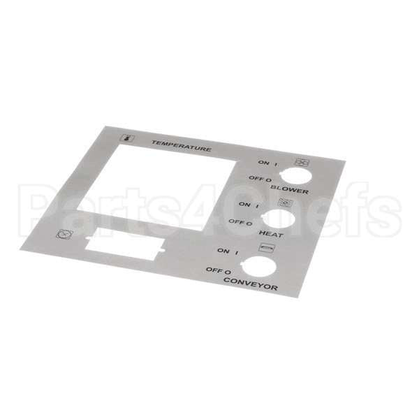 47867 Compatible Middleby Label, Control Door Ps52 0
