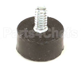 48167 Nemco Bumper, Rubber, 6-32 Stem