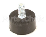 48167 Nemco Bumper, Rubber, 6-32 Stem