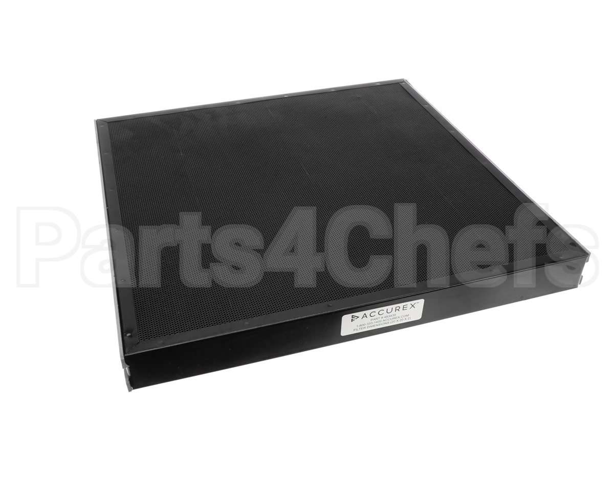 483439 Accurex Fl,Crbn,20X20X2.Stl Frame