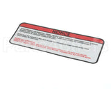 48389 Nemco Label, Notice, 6625