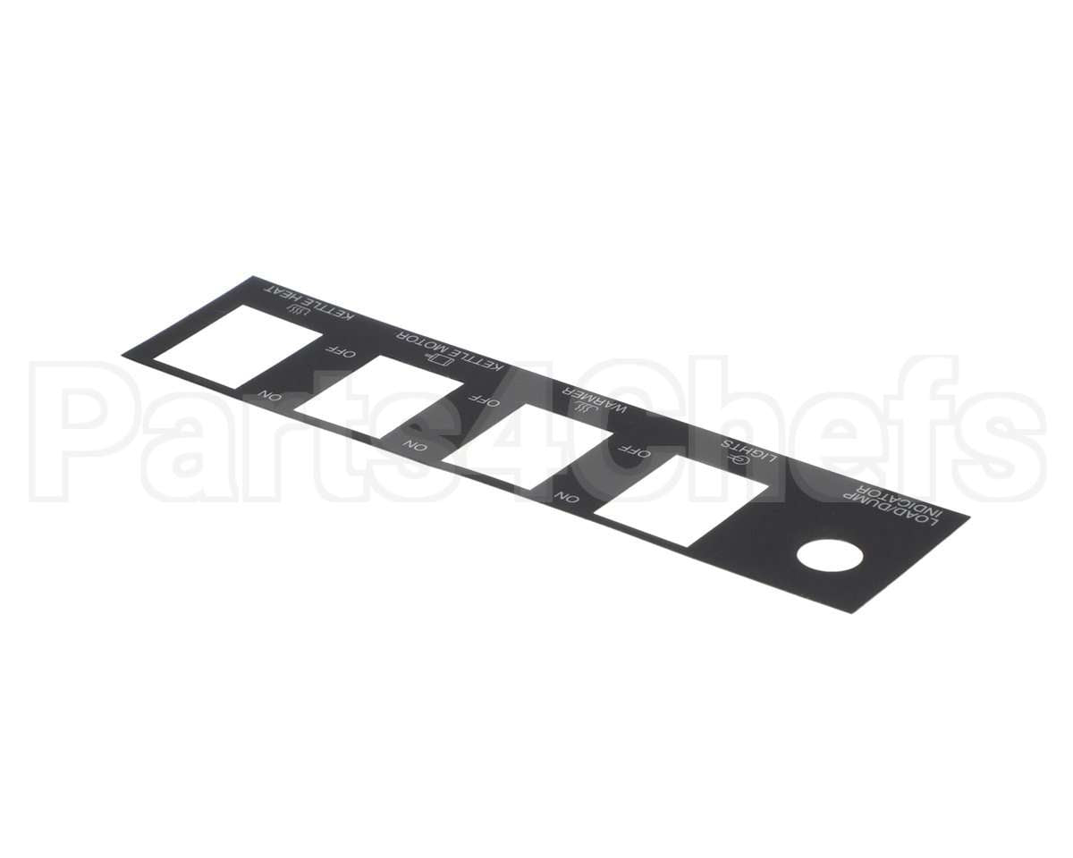 48542-30 Gold Medal Products Rocker Switch Label, 5 Pn