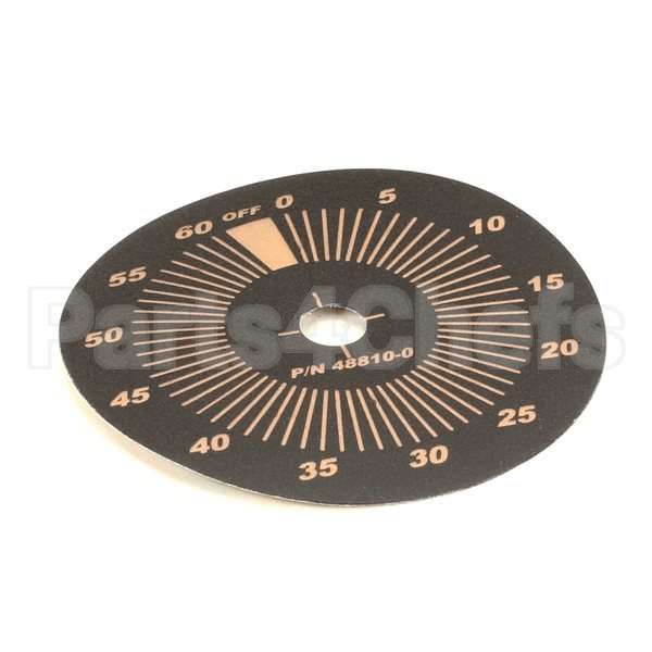 48810-0 Compatible Montague Overlay, 60Hz Timer