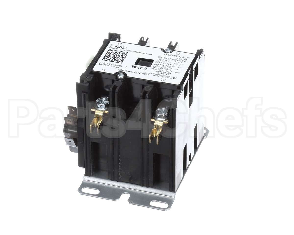 48G57 Lennox 2-Pole 24V Contactor