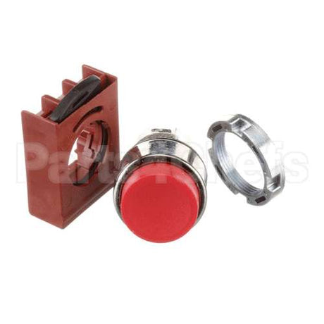 490159 Ultrasource Push Button, Red