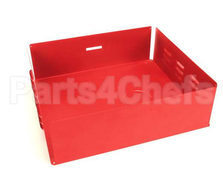 49452 Gold Medal Products Top Pan,Red Powder Coat