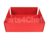49452 Gold Medal Products Top Pan,Red Powder Coat
