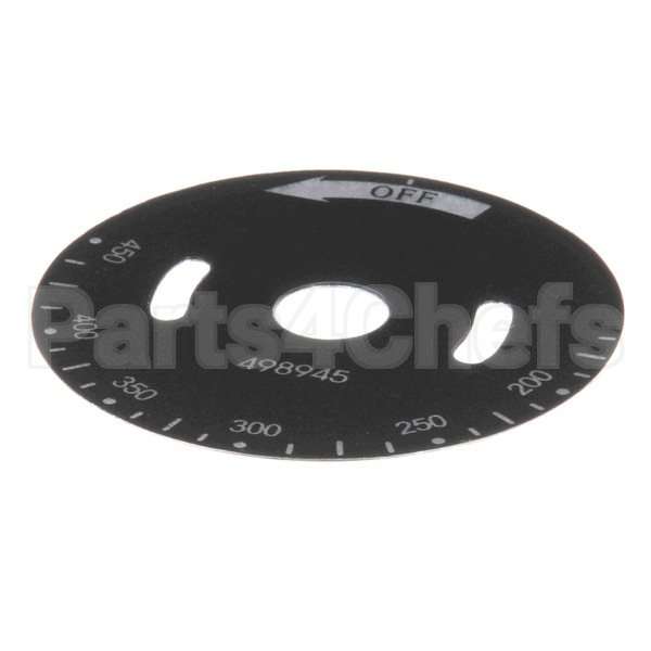 498945 Compatible Hobart Dialplate, Temperature Vcrg