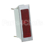 4996-7 Compatible Southbend Signal Light 3/8" X 1-5/16" Red 24V