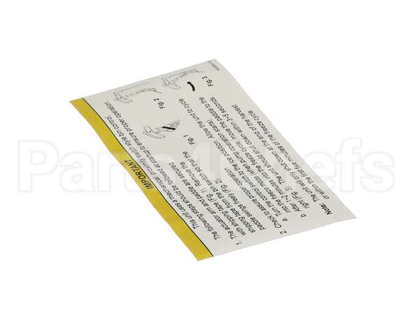 4A2692-01 Hoshizaki Label-Bin Control