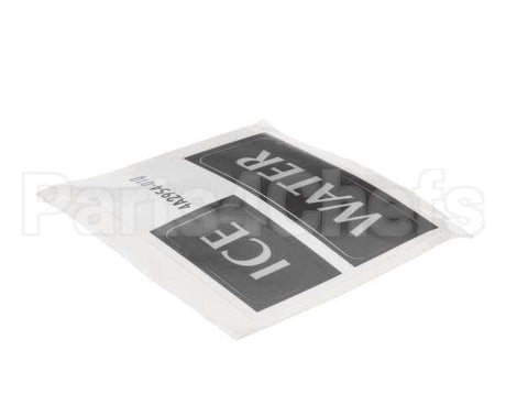 4A2954-01 Hoshizaki Ice Label