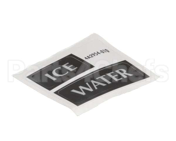 4A2954-01 Hoshizaki Ice Label
