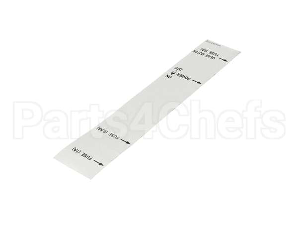 4A4393-01 Hoshizaki Label -Switch Fuse
