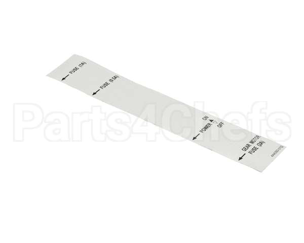 4A4393-01 Hoshizaki Label -Switch Fuse
