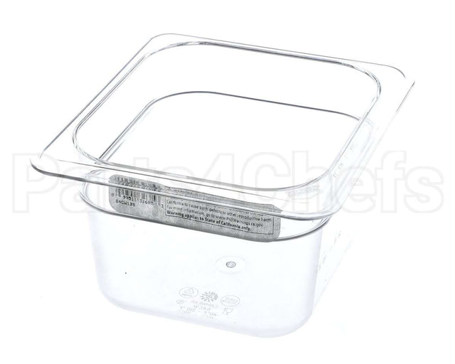 5-277 Continental Refrigeration Pans, Plastic 4" #6