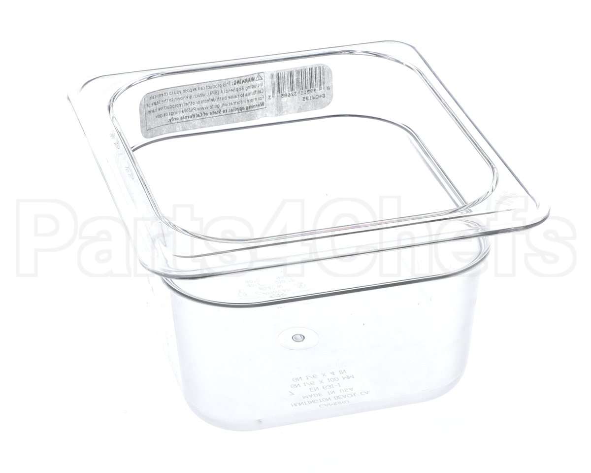 5-277 Continental Refrigeration Pans, Plastic 4" #6