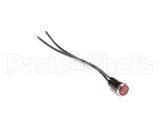50-0030 Nu-Vu Light,Pilot,250V,Red Lexan