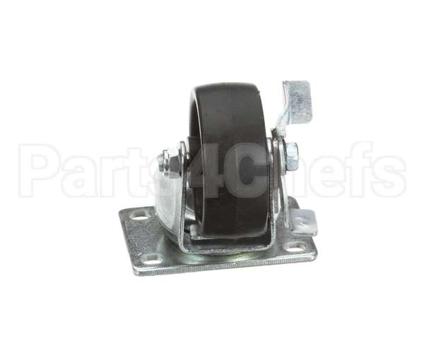 50-0058 Nu-Vu Caster,Locking,3"X1-1/4