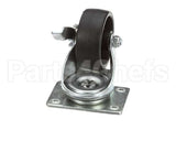 50-0058 Nu-Vu Caster,Locking,3"X1-1/4
