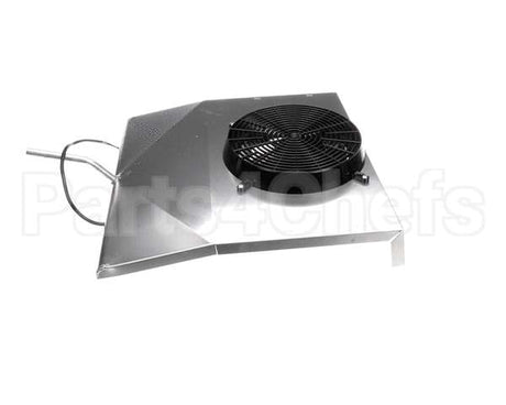 50-040-1RF Continental Refrigeration Fan Panel Assy Black Fan Guard With 4-14