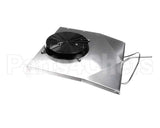 50-040-1RF Continental Refrigeration Fan Panel Assy Black Fan Guard With 4-14