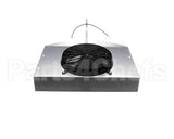 50-040-1RF Continental Refrigeration Fan Panel Assy Black Fan Guard With 4-14