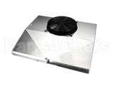 50-040 Continental Refrigeration Fan Panel Assy Black Fan Guard With 4-14