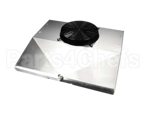 50-040 Continental Refrigeration Fan Panel Assy Black Fan Guard With 4-14