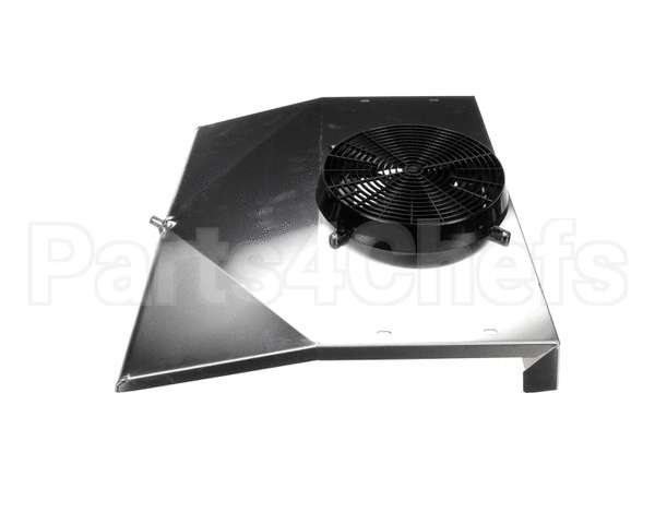 50-040 Continental Refrigeration Fan Panel Assy Black Fan Guard With 4-14