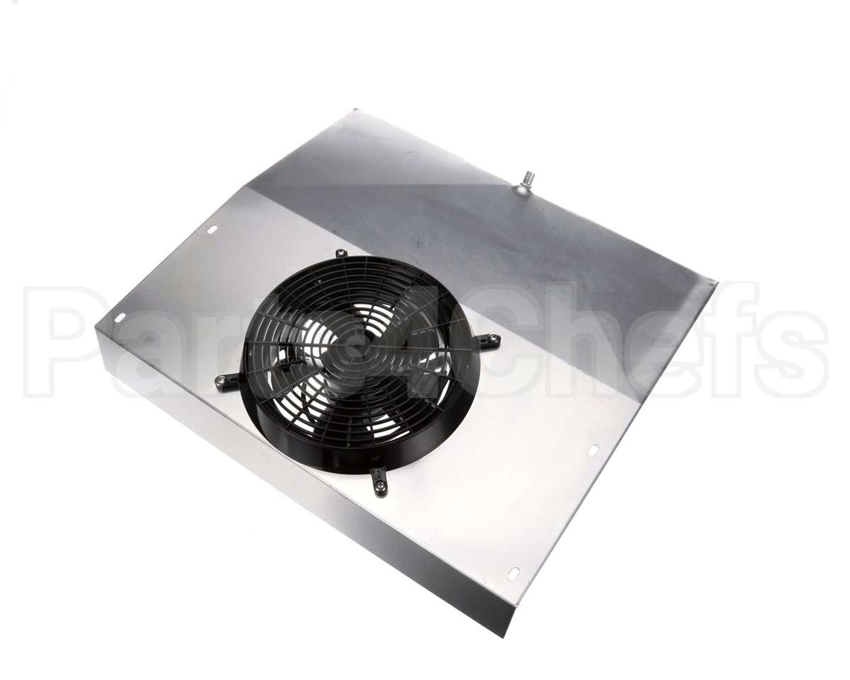 50-040-LT Continental Refrigeration Fan Panel Assy Black Fan Guard With 4-14