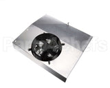 50-040-LT Continental Refrigeration Fan Panel Assy Black Fan Guard With 4-14