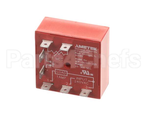 50-0691 Nu-Vu Timer,15-300 Sec,240V,Solid