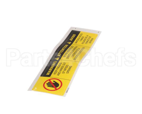 5000-313 Somerset Industries Label Keep Fingers