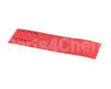 50039 Middleby Label,Caution Rotating Pt Us/Can