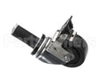 5004572 Quality Industries Caster 3'' Stem,Swivel W/Brake