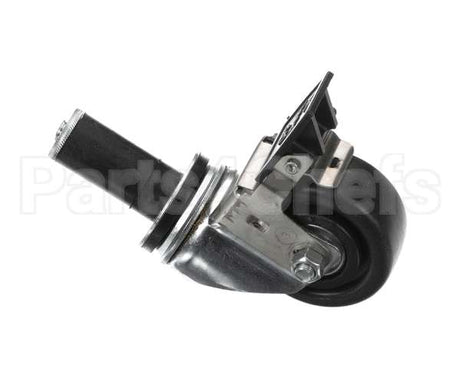 5004572 Quality Industries Caster 3'' Stem,Swivel W/Brake