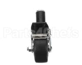 5004572 Quality Industries Caster 3'' Stem,Swivel W/Brake